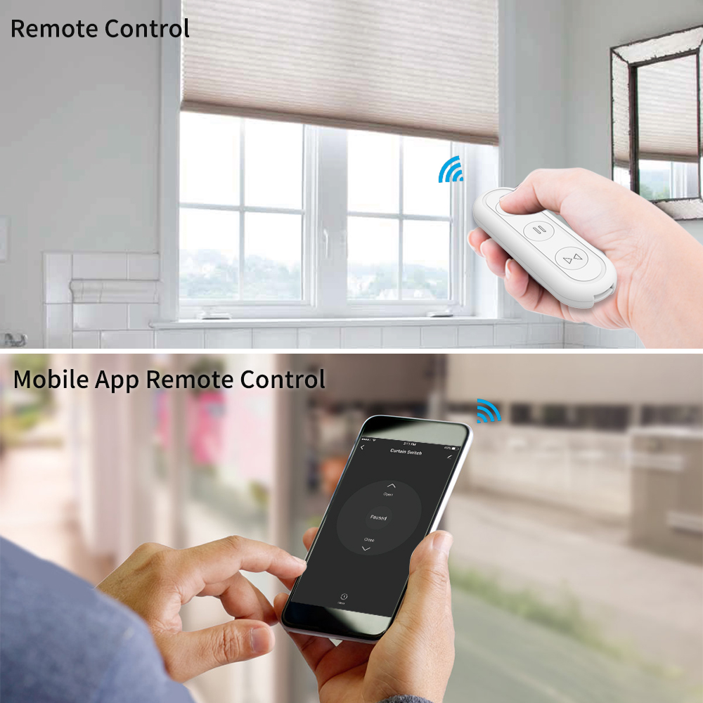 Tuya Modul Sakelar Tirai Hidup - Ir Remote Module ulasan dan harga