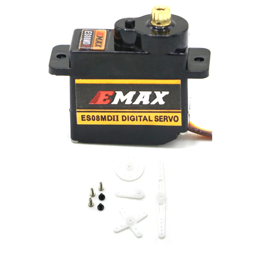 EMAX ES08MDII ES08MD II perang - Servo Sg90 ulasan dan harga