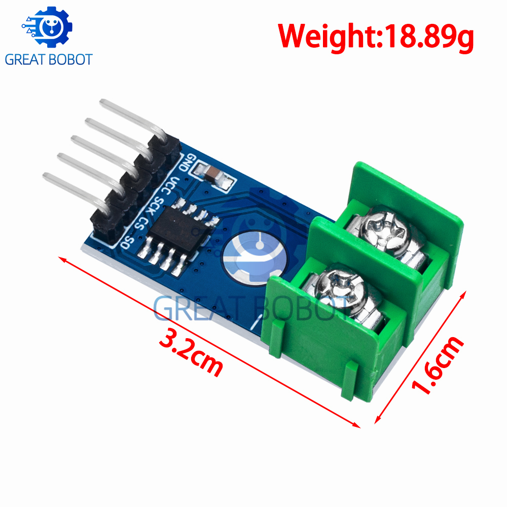 1 Buah Modul MAX6675 dengan Te - Thermocouple Module K Type ulasan dan harga
