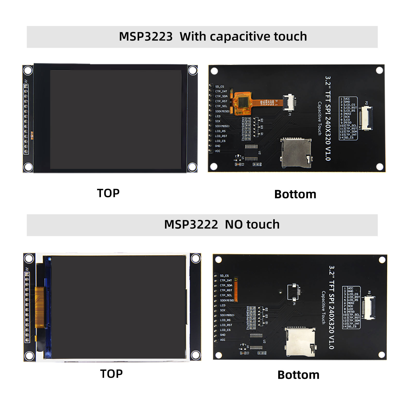 3.2 inci SPI layar LCD TFT war - Ili9341 ulasan dan harga
