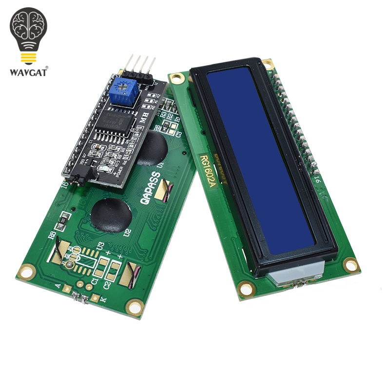 Modul LCD1602 Layar Biru IIC/I - Lcd 1602 ulasan dan harga