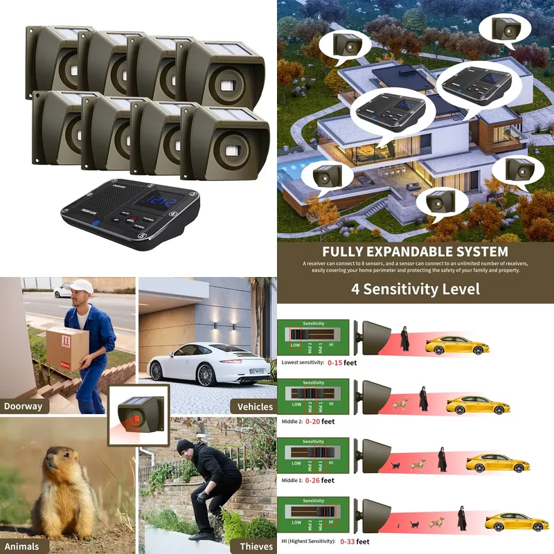 Sistem Alarm Jalan Masuk Nirka - Pir Motion Sensor ulasan dan harga