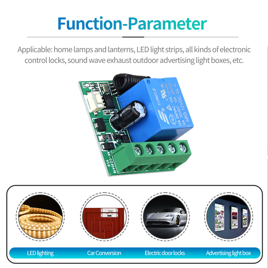 Saklar nirkabel DIY 433MHz DC  - Joystick Module ulasan dan harga