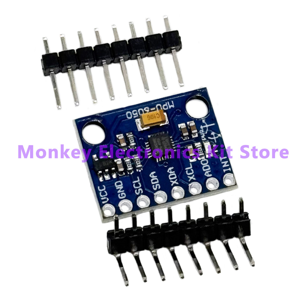 Modul Sensor Sudut GY-521, Mod - Mpu6050 ulasan dan harga