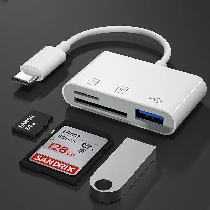 3-in-1, Adaptor Hub Konverter  - Sd Card Module ulasan dan harga