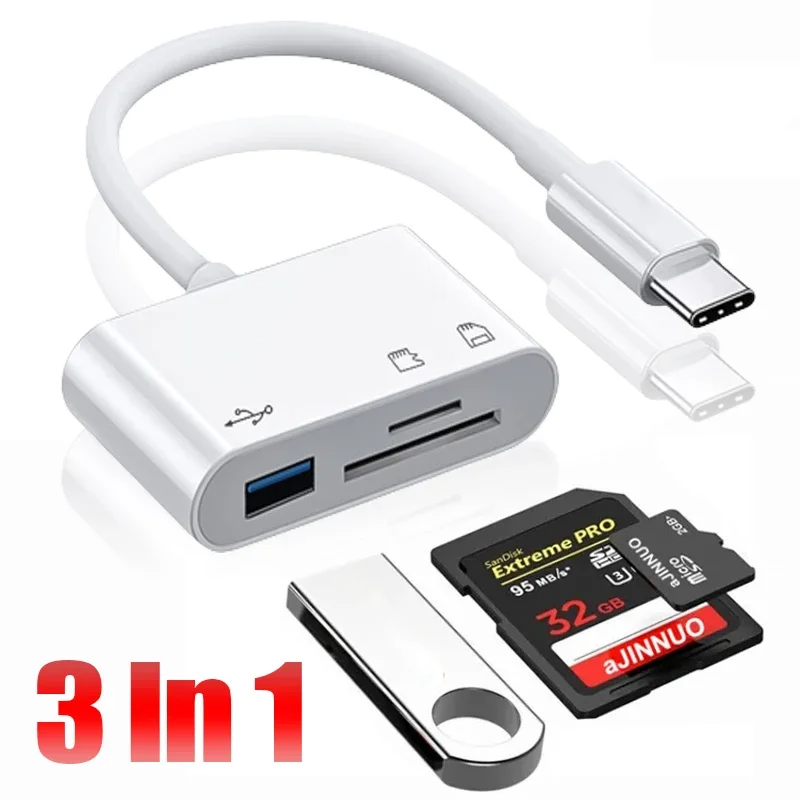 3-in-1, Adaptor Hub Konverter  - Sd Card Module ulasan dan harga