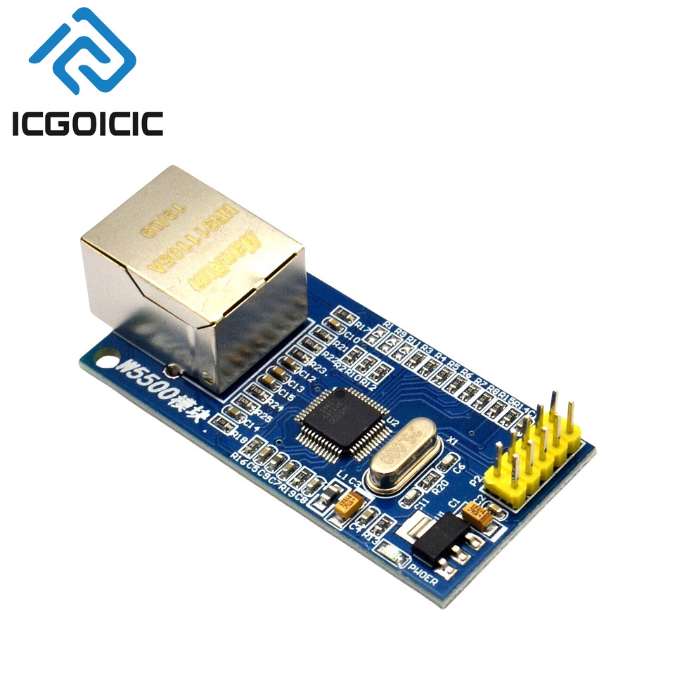 Modul Ethernet W5500 – TCP/IP  - Ethernet W5500 ulasan dan harga