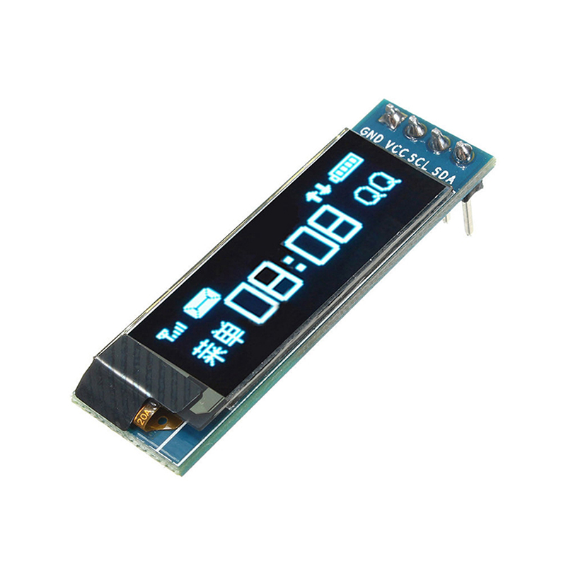 Modul peraga OLED 0.91 inci pu - Ssd1306 ulasan dan harga
