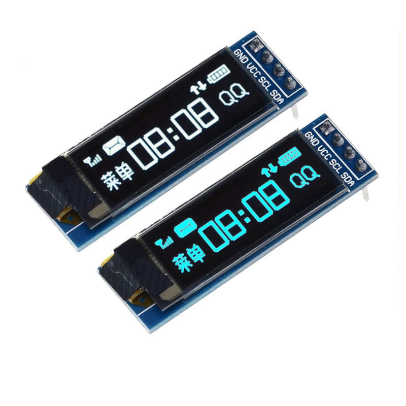 Modul peraga OLED 0.91 inci pu - Ssd1306 ulasan dan harga