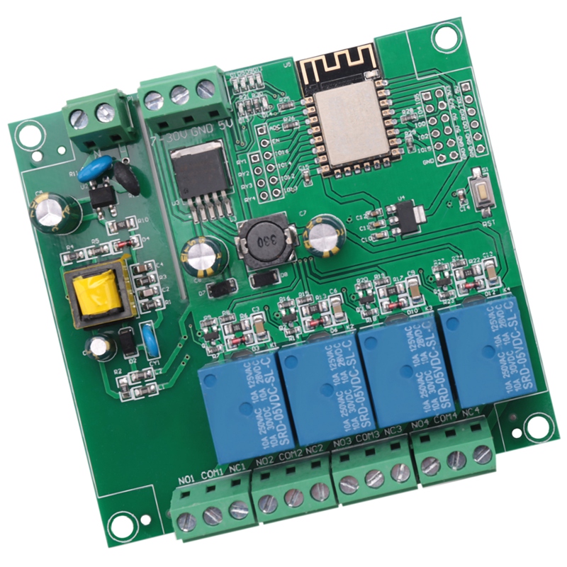 Modul Relay 4 Saluran WIFI Nir - Relay Module 4 Channel ulasan dan harga