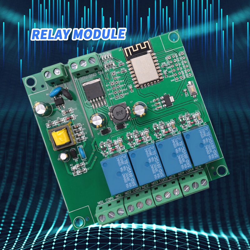 Modul Relay 4 Saluran WIFI Nir - Relay Module 4 Channel ulasan dan harga