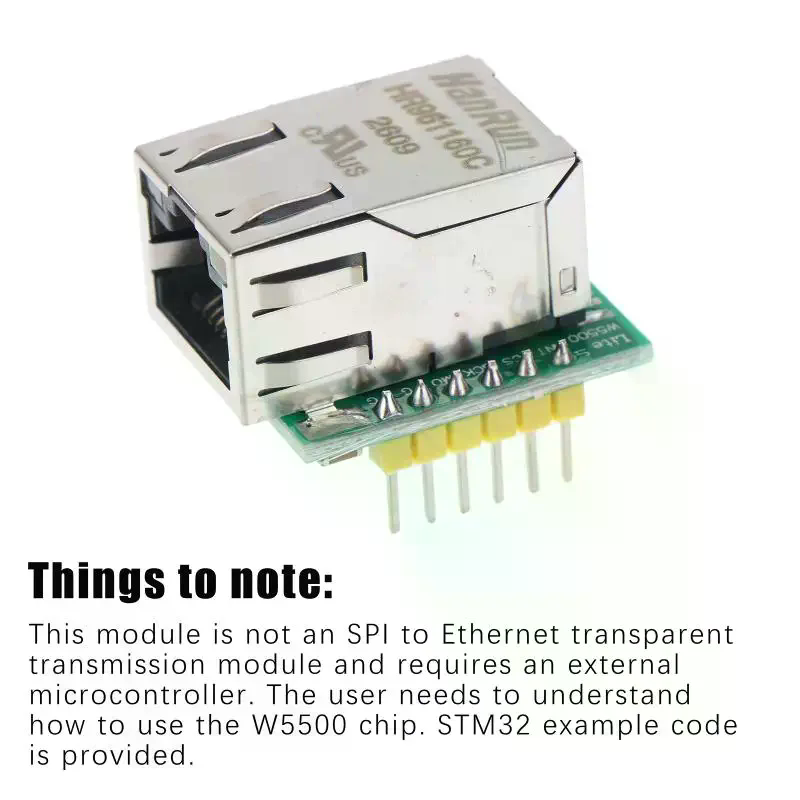 Chip Elektronik USR-ES1 W5500  - Ethernet W5500 ulasan dan harga