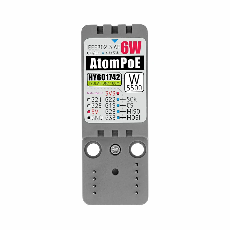 M5Stack basis atom resmi PoE W - Ethernet W5500 ulasan dan harga