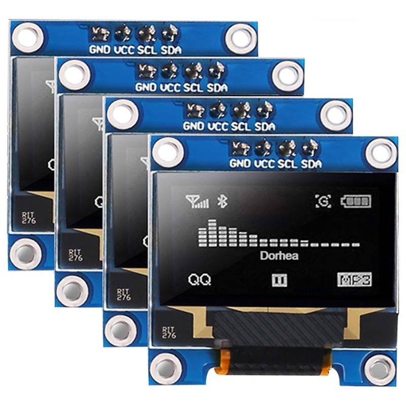 A37T-4Pcs Modul Tampilan OLED  - Oled Display 0.96 ulasan dan harga