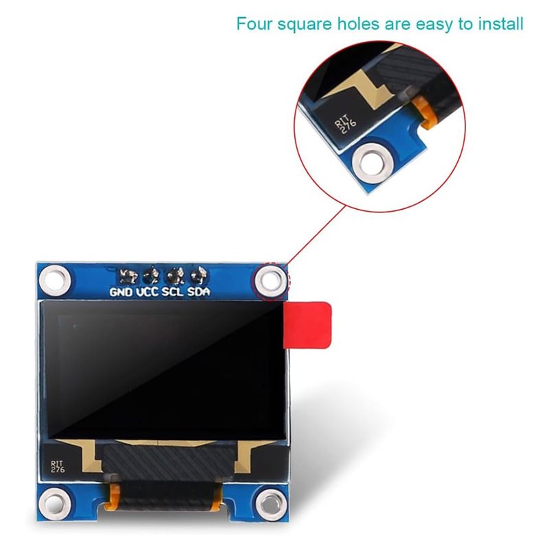 A37T-4Pcs Modul Tampilan OLED  - Oled Display 0.96 ulasan dan harga
