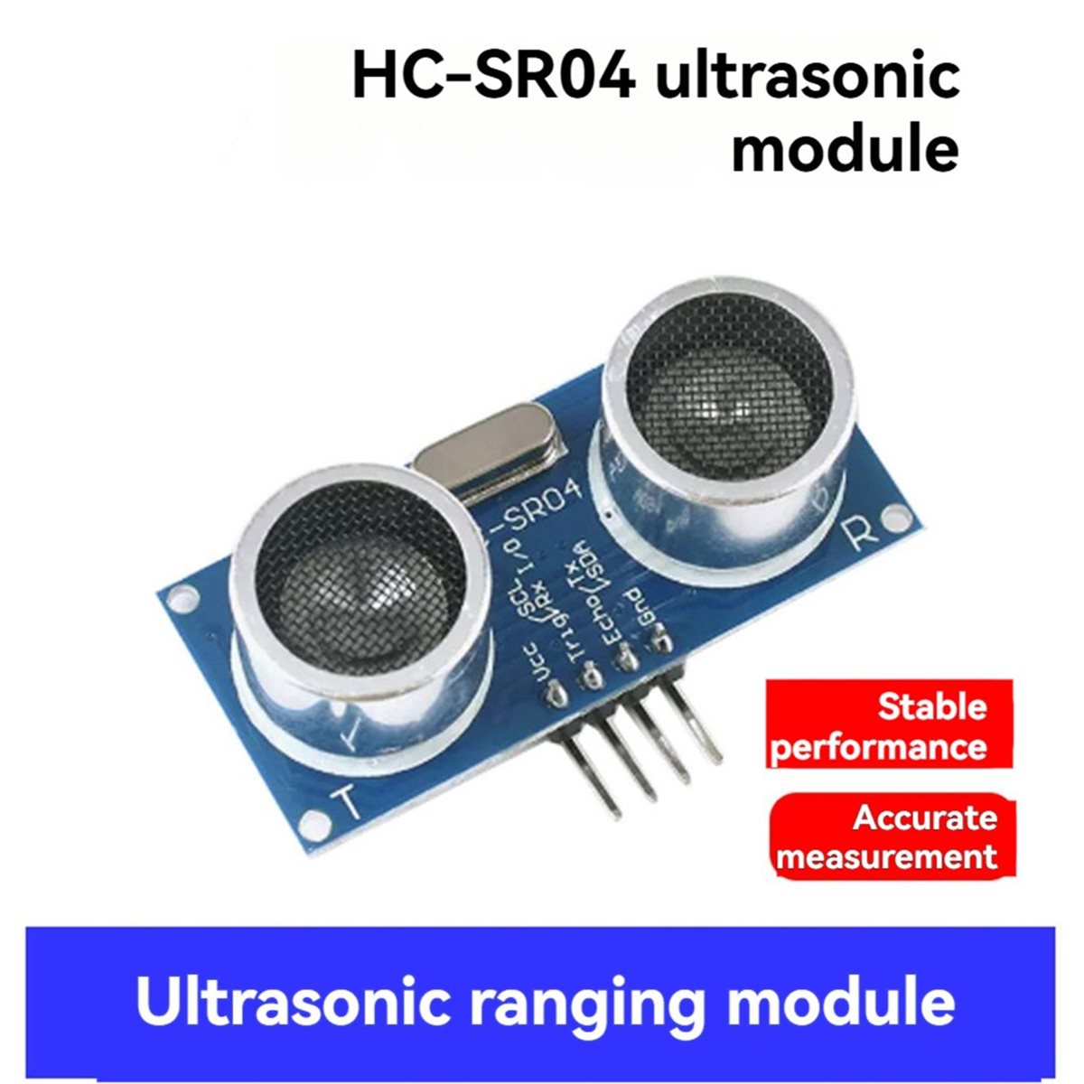 6 Buah HC-SR04 Sensor Ultrason - Ultrasonic Sensor Hc-Sr04 ulasan dan harga