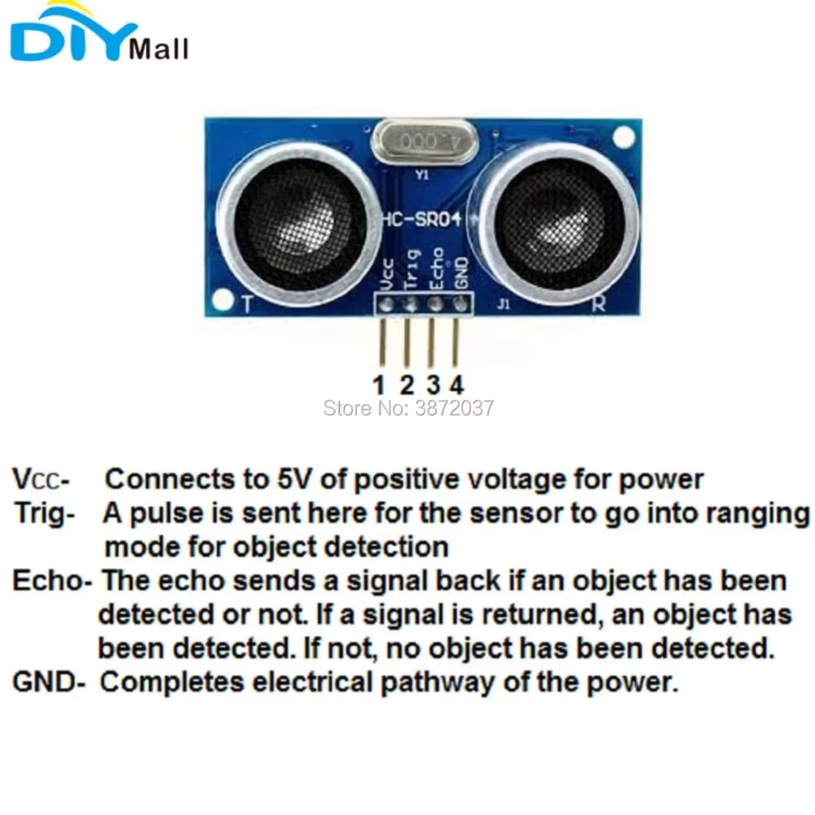 Kit Sensor Ultrasonik HC-SR04  - Ultrasonic Sensor Hc-Sr04 ulasan dan harga