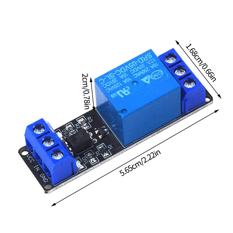 1 saluran modul Relay elektrom - Relay Module 1 Channel ulasan dan harga