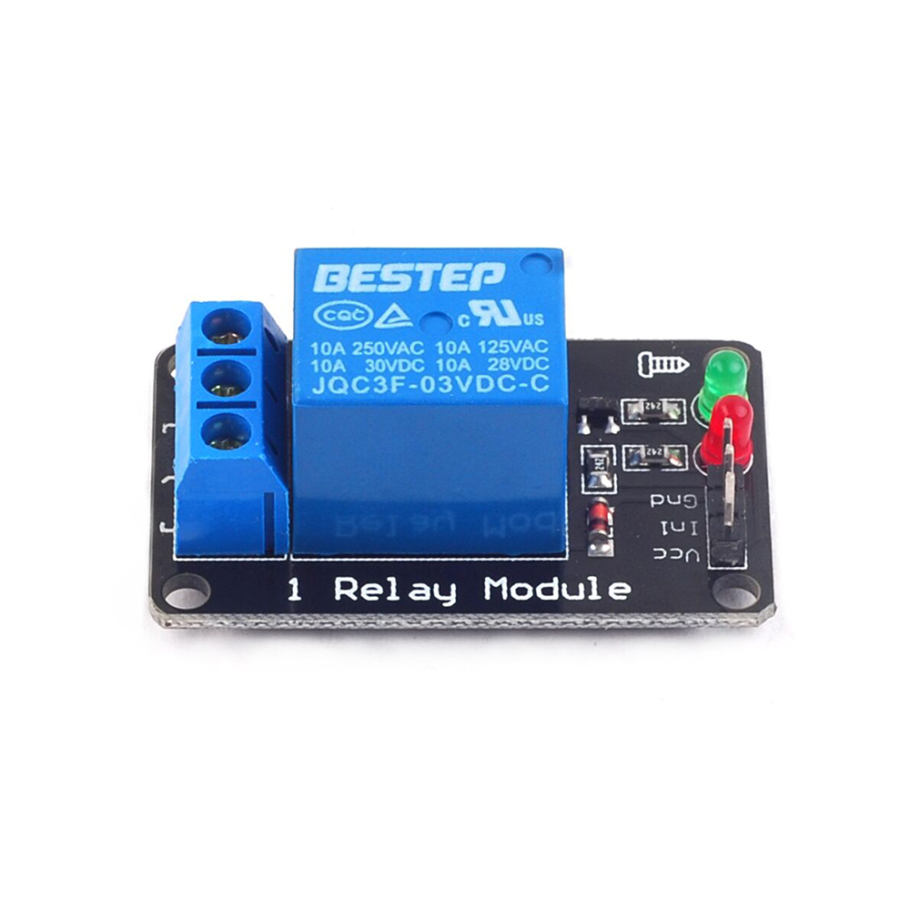Modul Relai Bercahaya Dipicu T - Relay Module 4 Channel ulasan dan harga