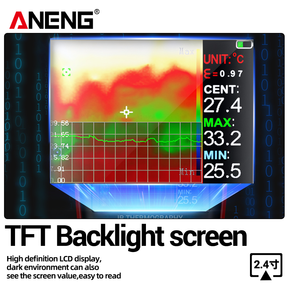 ANENG Multimeter Pencitraan Te - Tft Display 2.4 ulasan dan harga