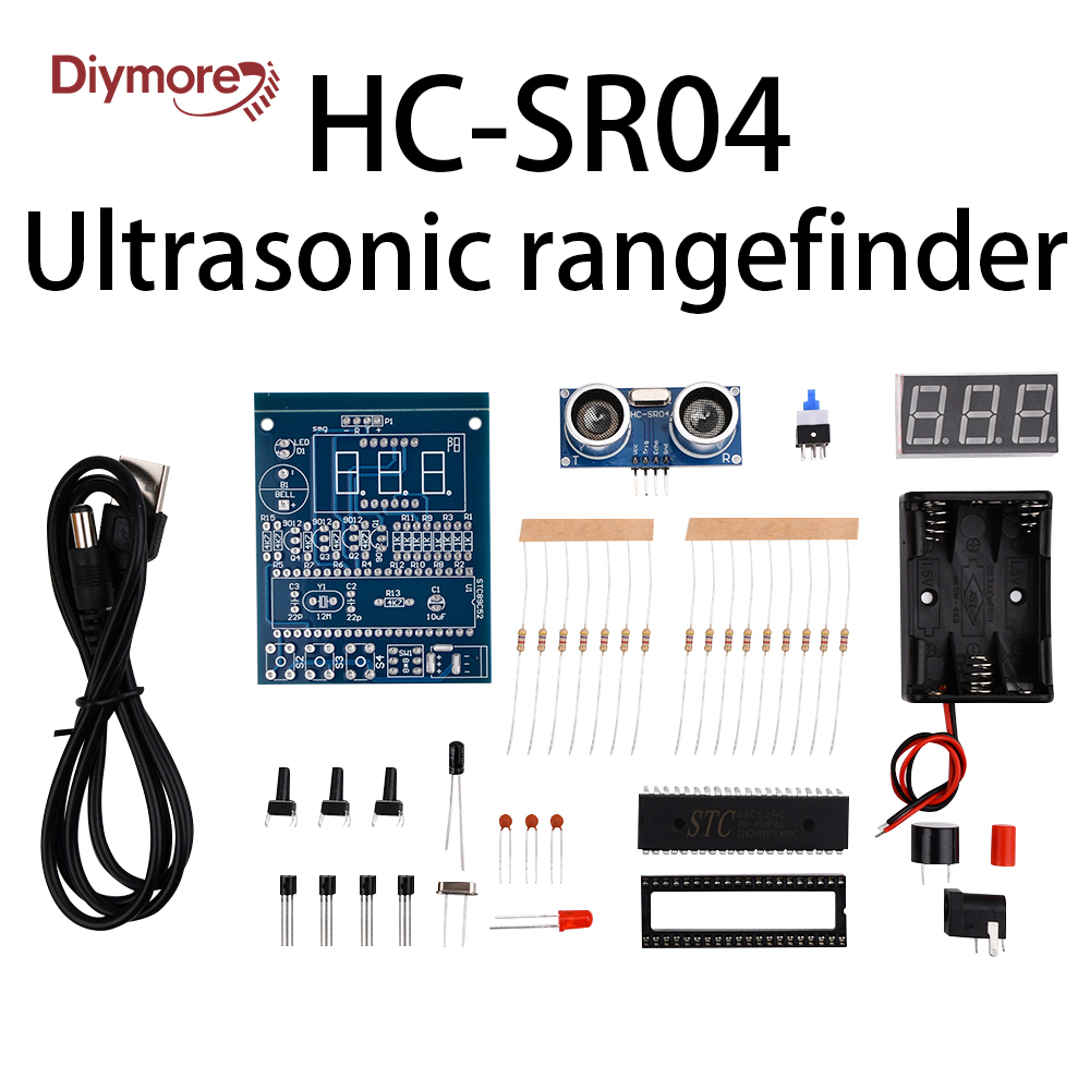 Kit Alarm Pengukur Jarak Ultra - Ultrasonic Sensor Hc-Sr04 ulasan dan harga